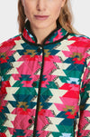 Marc Cain - Reversible Quilted Jacket with Print