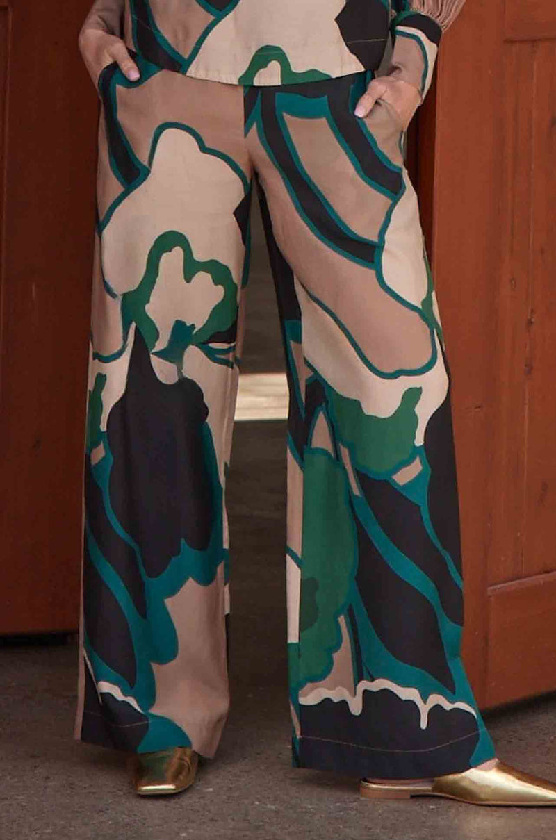 zoe kratzmann - gesture pant in organic botanic