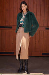 zoe kratzmann - glacier jacket in emerald