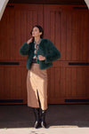 zoe kratzmann - glacier jacket in emerald