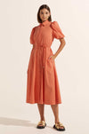 zoe kratzmann - hark dress in nectarine