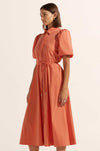 zoe kratzmann - hark dress in nectarine