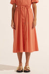 zoe kratzmann - hark dress in nectarine