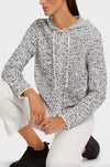 Marc Cain - Hooded Tweed Cardigan