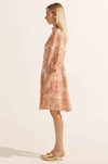 zoe kratzmann - jargon dress in sunset mosaic