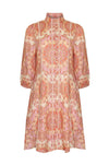 zoe kratzmann - jargon dress in sunset mosaic