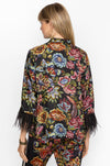 Johnny Was - Lewella Feather Trim Kimono