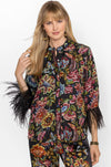 Johnny Was - Lewella Feather Trim Kimono