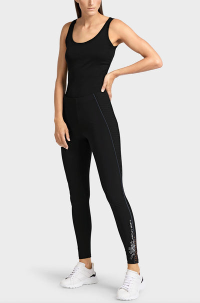 Marc Cain - Mesh Trim Leggings