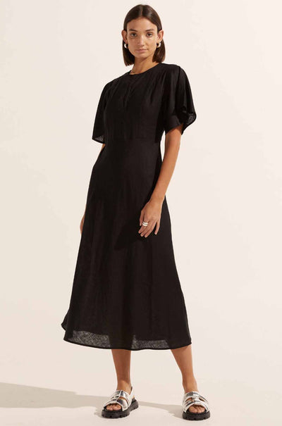 zoe kratzmann - pavillion dress in black