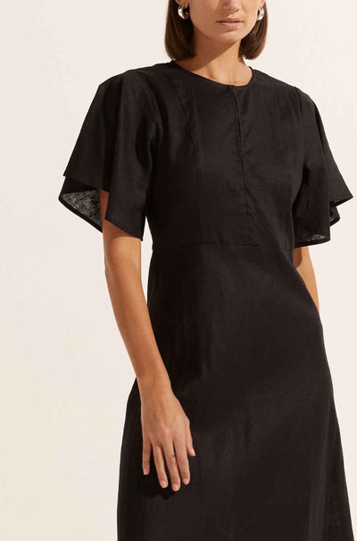 zoe kratzmann - pavillion dress in black