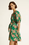 zoe kratzmann - quota dress in kgari palm green