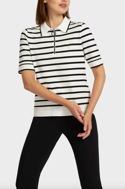 Marc Cain - Stripe Polo Shirt