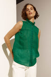 zoe kratzmann - tempo top in palm green