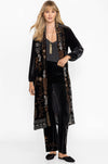 Johnny Was - Velvet Bishop Sleeve Kimono Coat in Jenai