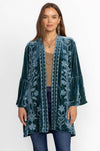 Johnny Was - Velvet Ruffle Sleeve Kimono - Talithia