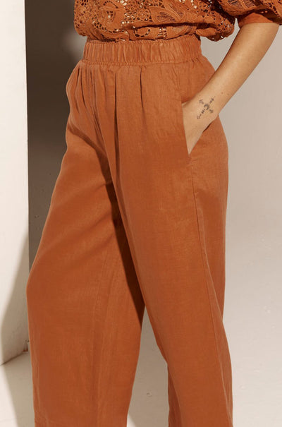 zoe kratzmann - wattage pant in toffee