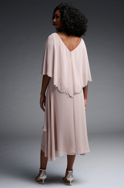 Joseph Ribkoff - Chiffon Diamonte Dress