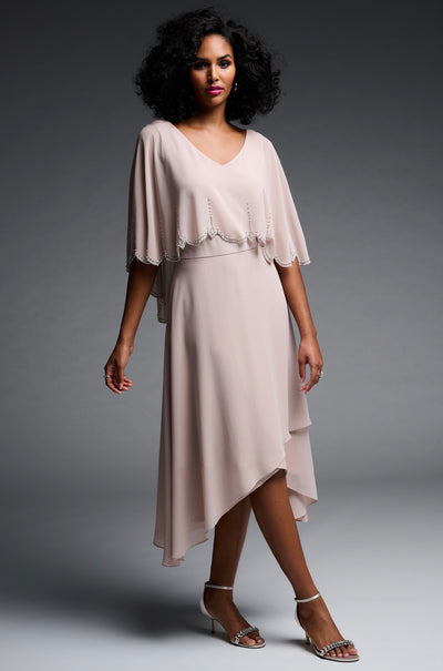 Joseph Ribkoff - Chiffon Diamonte Dress