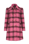 Coop - Check On The Cheek Double Scoop Coat