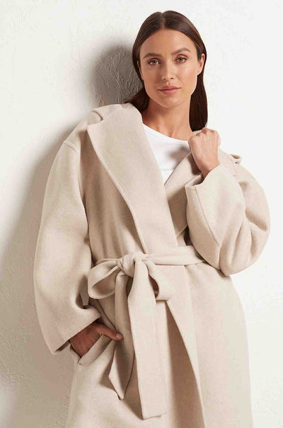 Mela Purdie - Eskimo Coat in Cashmere Felt