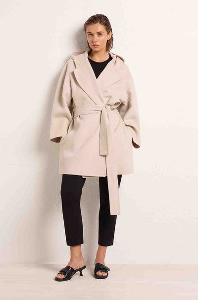 Mela Purdie - Eskimo Coat in Cashmere Felt