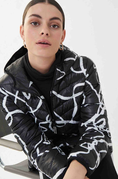 Joseph Ribkoff - Script Print Puffer